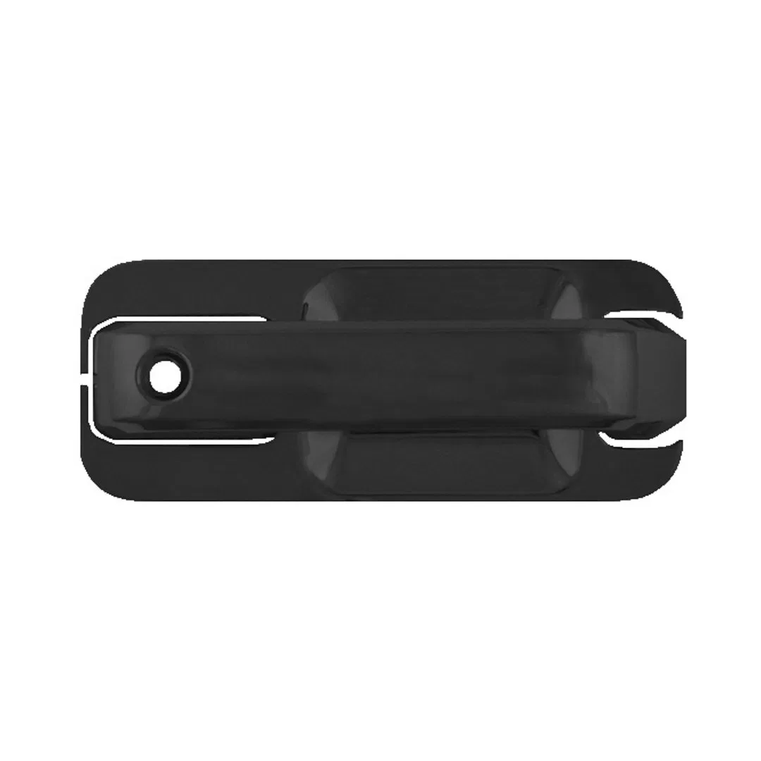 CCIDH68570BBK – COAST2COAST Exterior Door Handle Cover, Black ABS Plastic With Door Handle Trim With Driver Side Keyh...